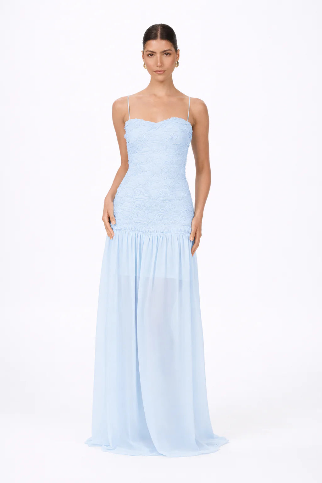 Renata Dress in Baby Blue