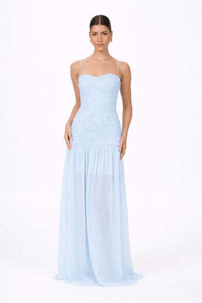 Renata Dress in Baby Blue