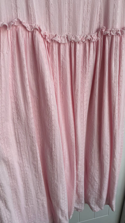 Jacinda Drop Waist Maxi in Pink - FOR SALE