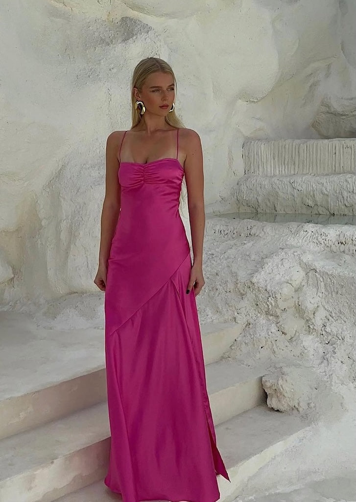 Gaia Gown in Pink