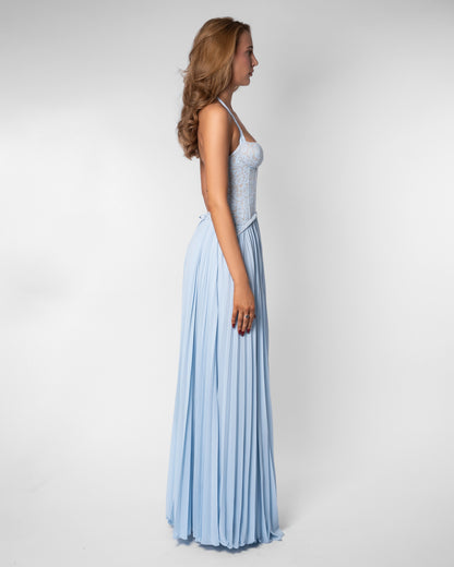 Gaia Dress in Blue