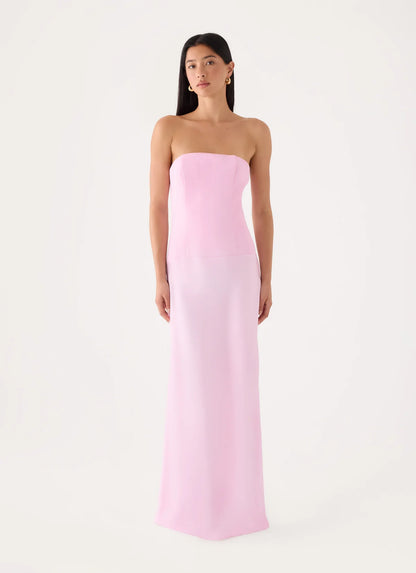 Albert Maxi Dress in Pink