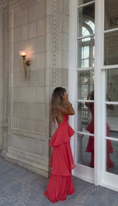 Fairytale Crush Maxi in Coral