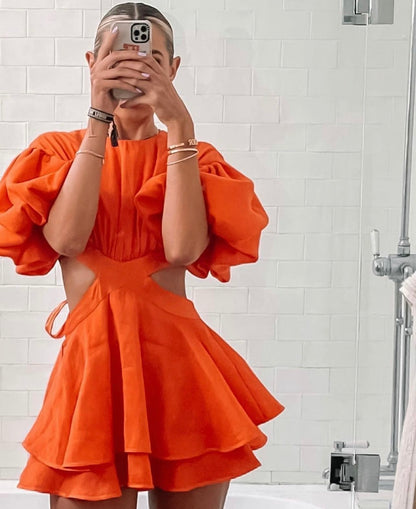 Gracious Cut-Out Mini in Saffron