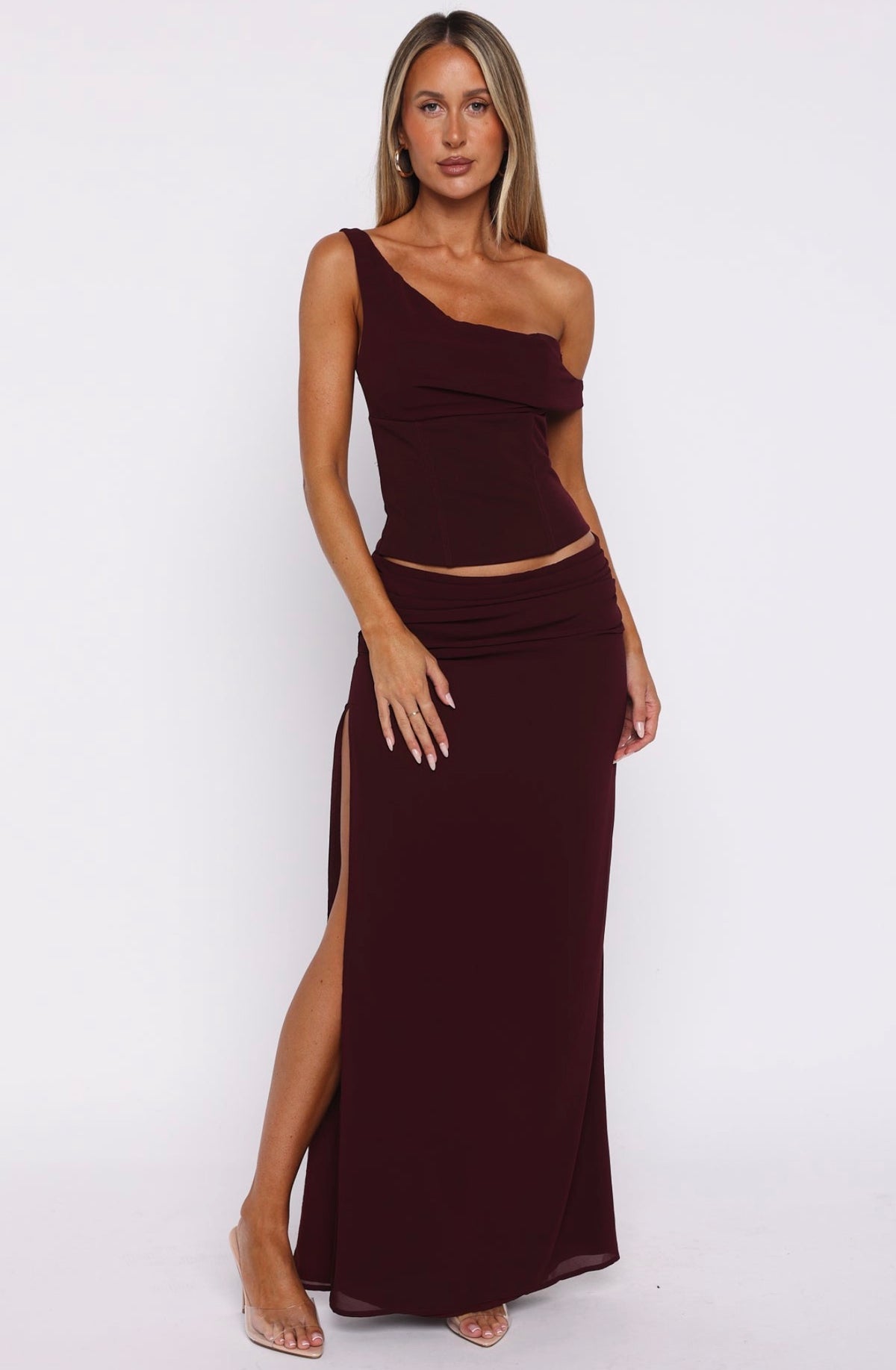 Unavailable Energy Maxi in Burgundy