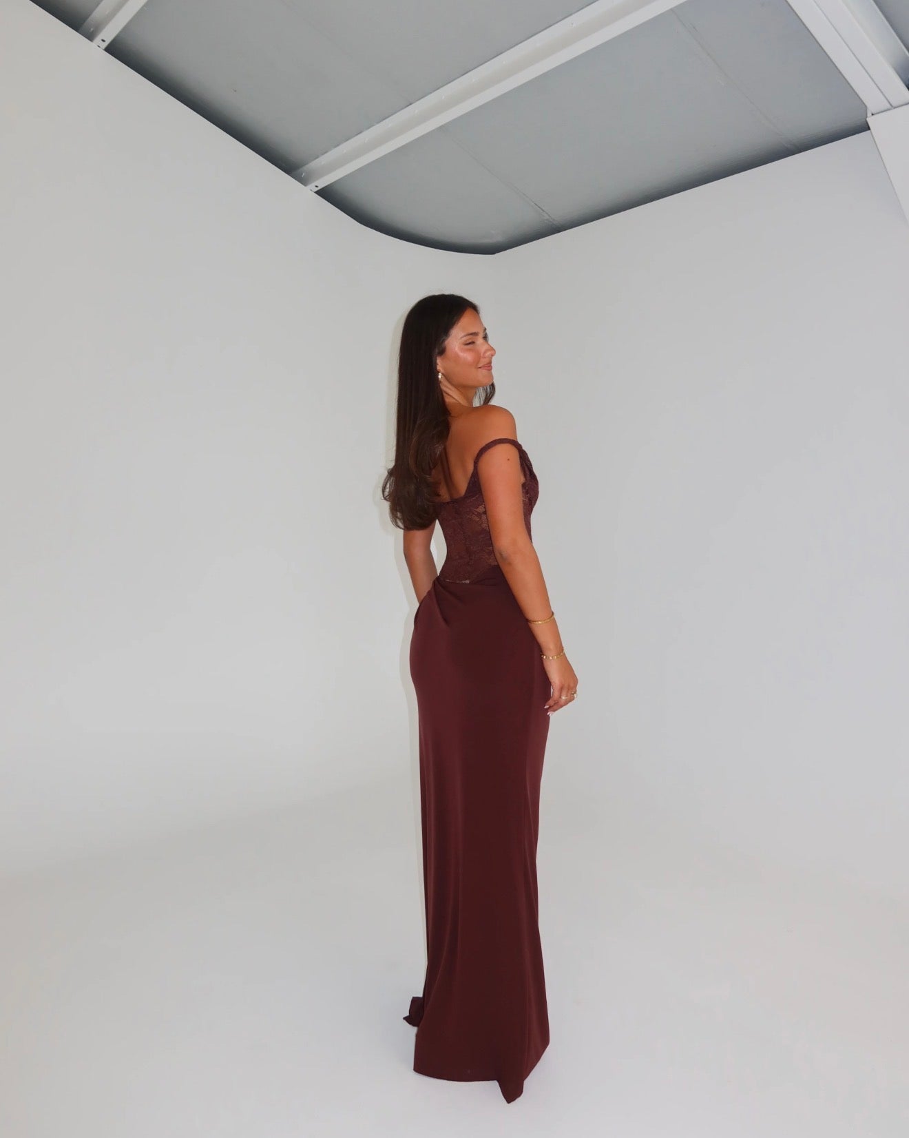 Sloane Dress in Espresso