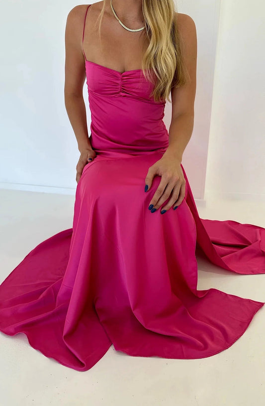 Gaia Gown in Pink