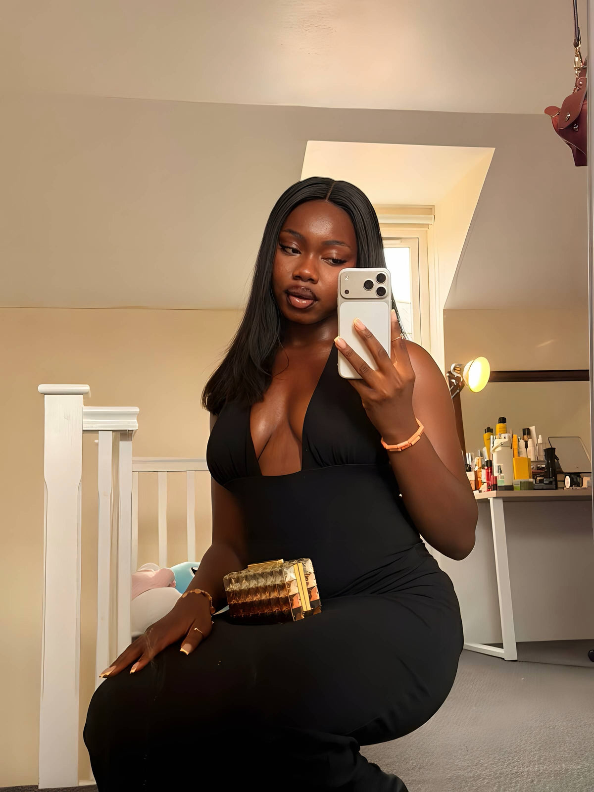 Twilight Temptation Maxi in Black