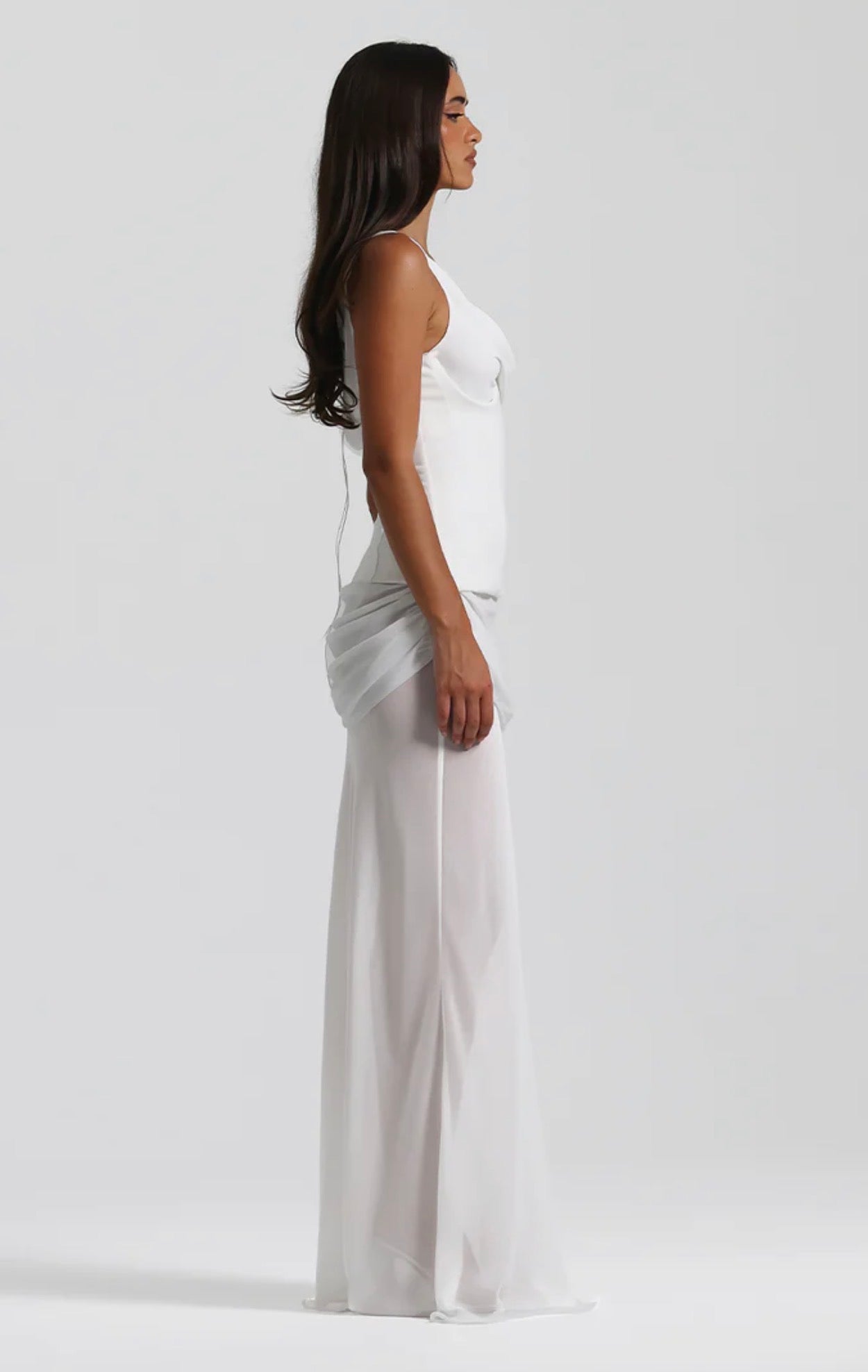 Candence Gown in White