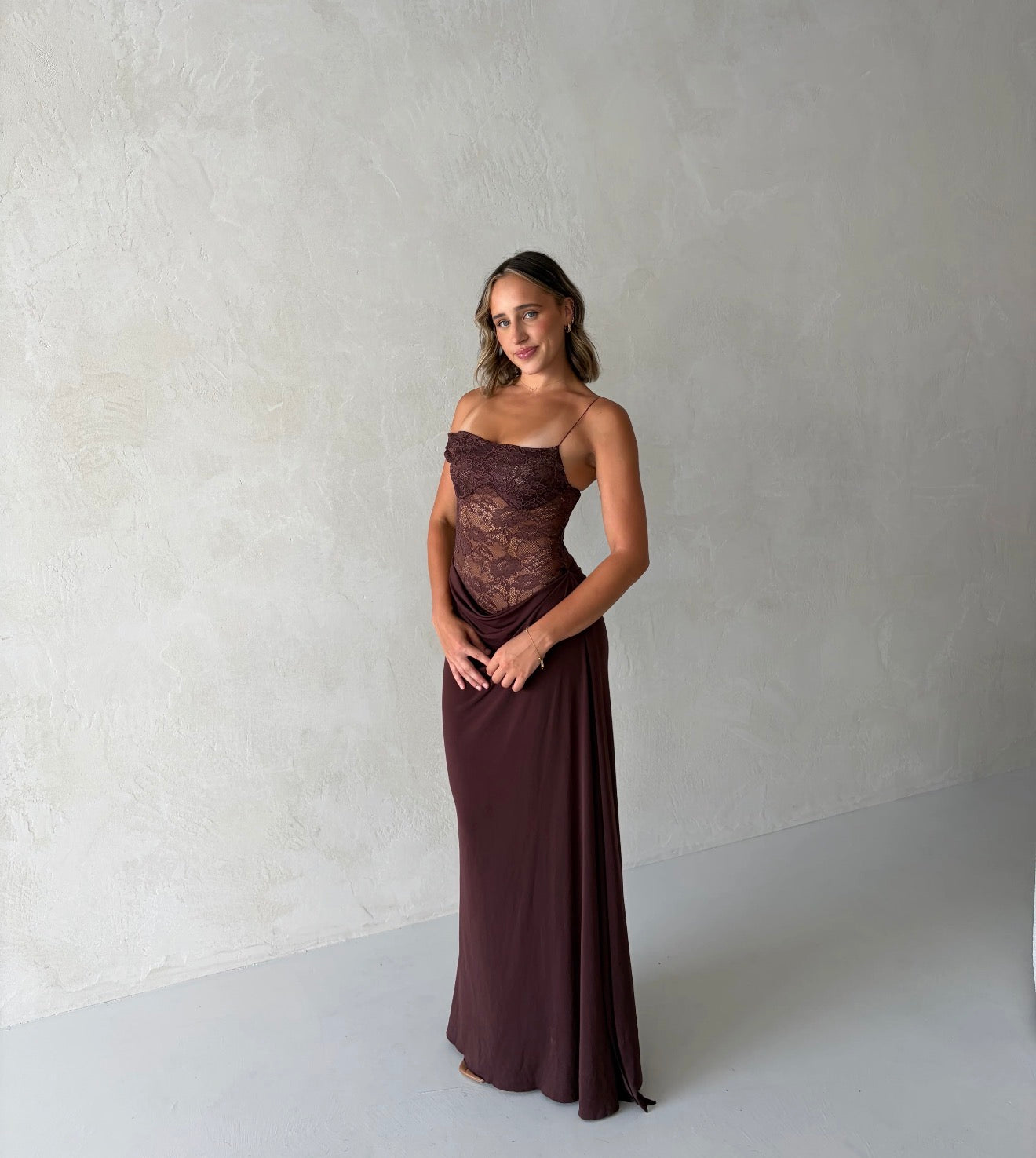 Sloane Dress in Espresso