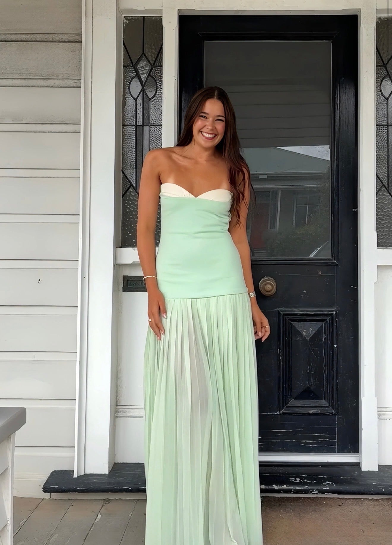 Nicolette Maxi Dress in Mint