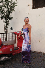 Load image into Gallery viewer, Indigo Blossom Slip Dress (10) - With Harper Lu
