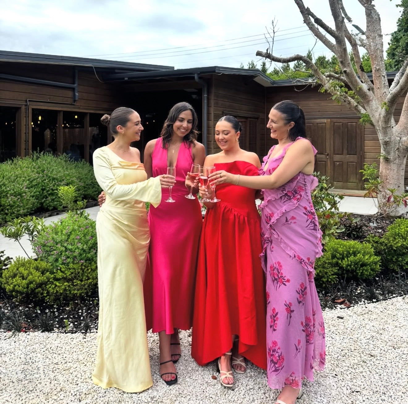 Laurel Sleeveless Maxi Dress In Red