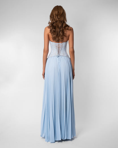 Gaia Dress in Blue