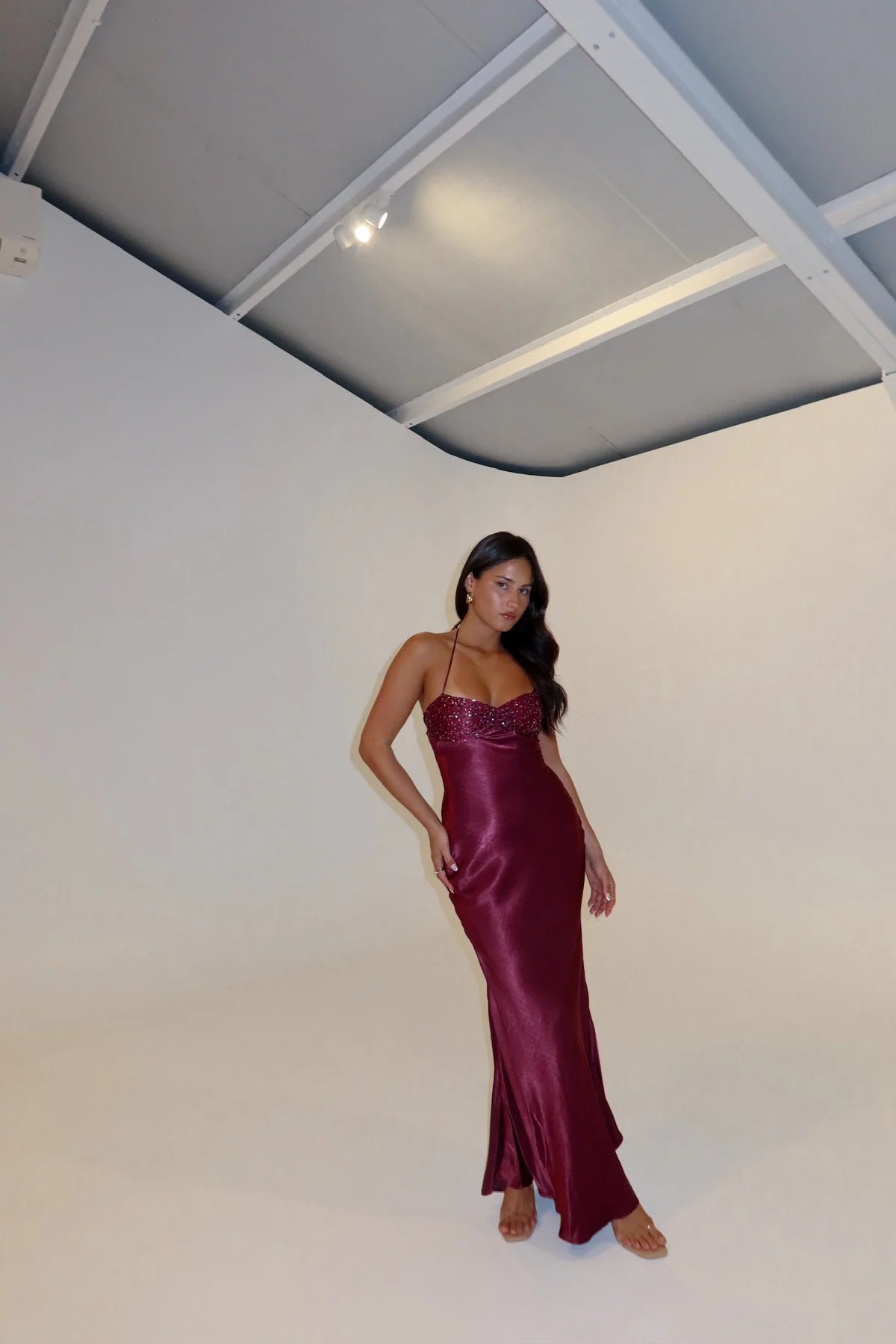 Jade Maxi in Berry