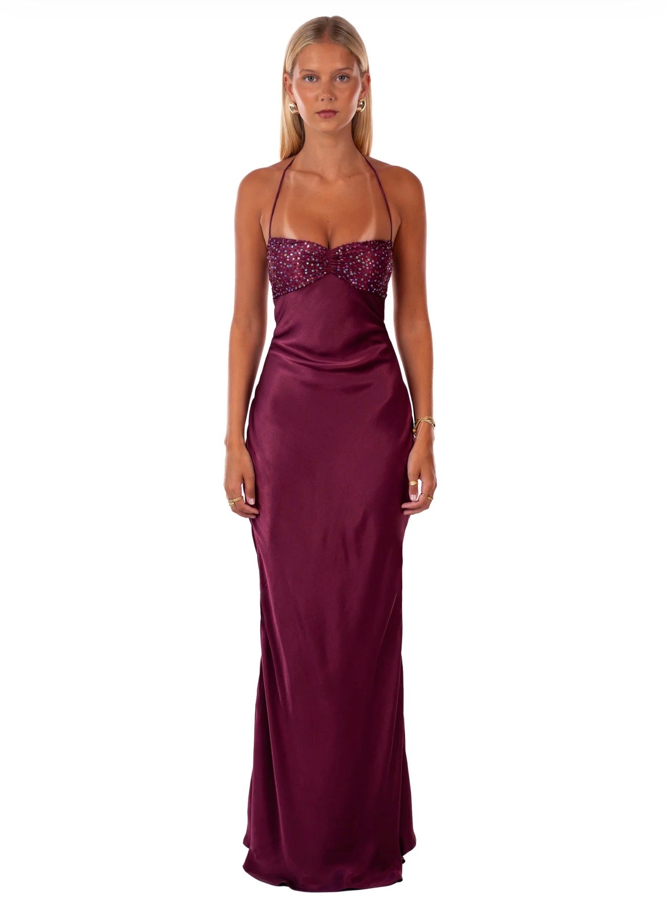 Jade Maxi in Berry