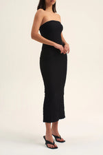 Load image into Gallery viewer, Petra Dress in Black - Ownley
