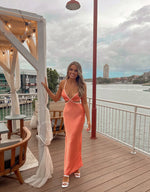 Load image into Gallery viewer, Veronique Maxi Dress in Coral - Bec + Bridge
