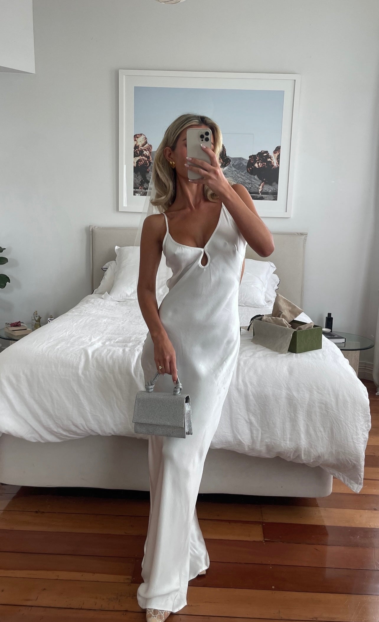Cedar City Maxi Dress in Ivory