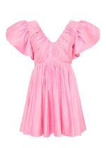 Load image into Gallery viewer, Gretta Bow Back Mini Dress in Ballet Pink - AJE
