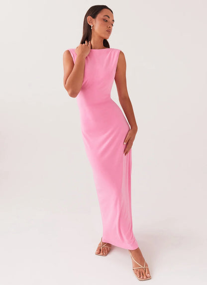 Celina Maxi Dress in Pink