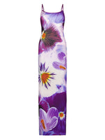 Load image into Gallery viewer, Indigo Blossom Slip Dress (10) - With Harper Lu
