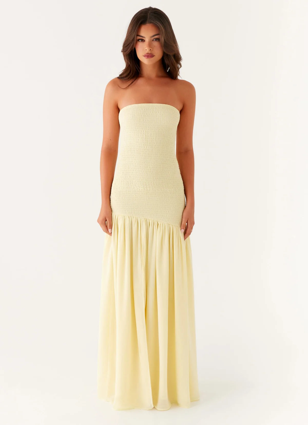 Royce Maxi Dress in Yellow