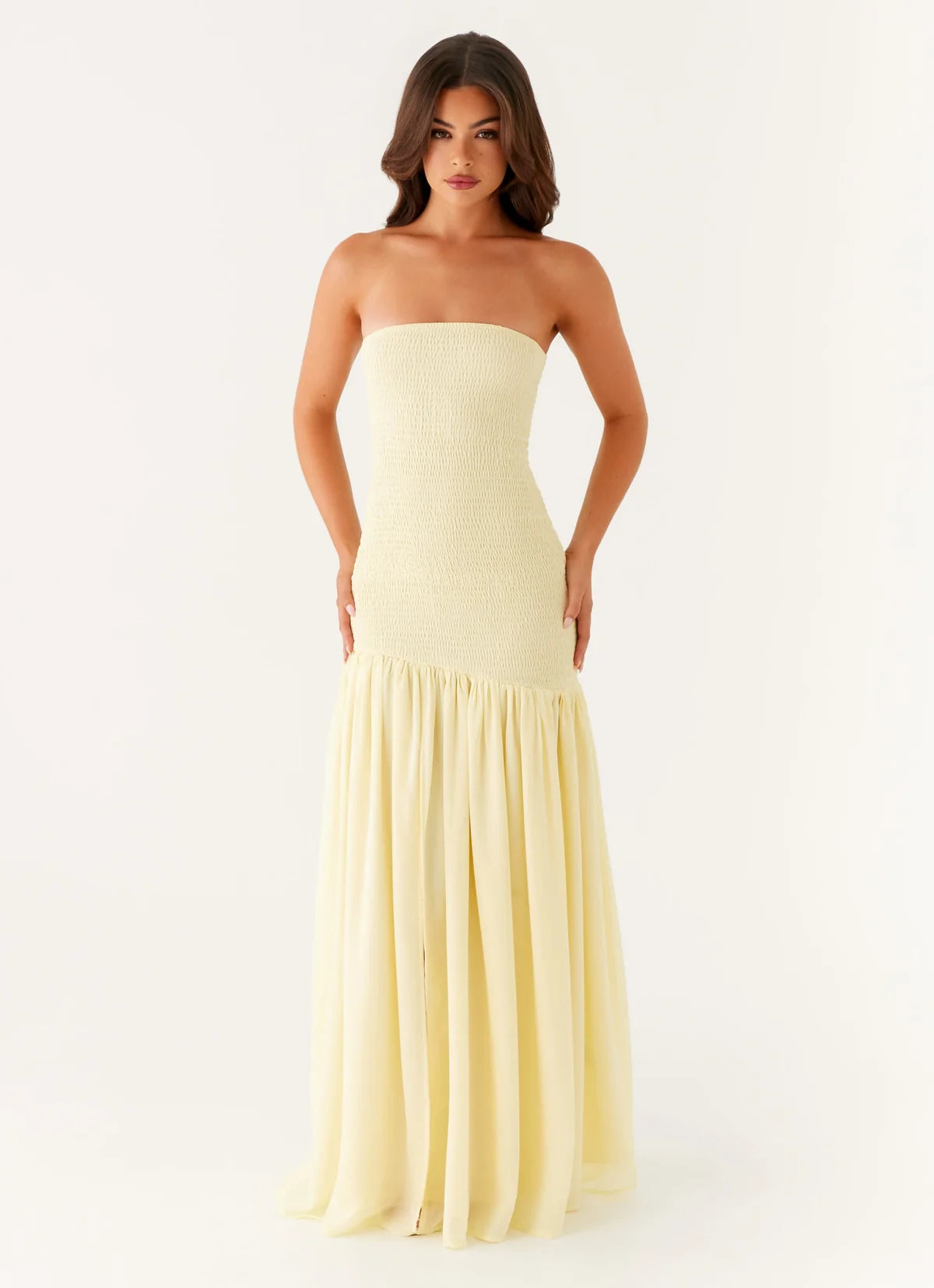Royce Maxi Dress in Yellow
