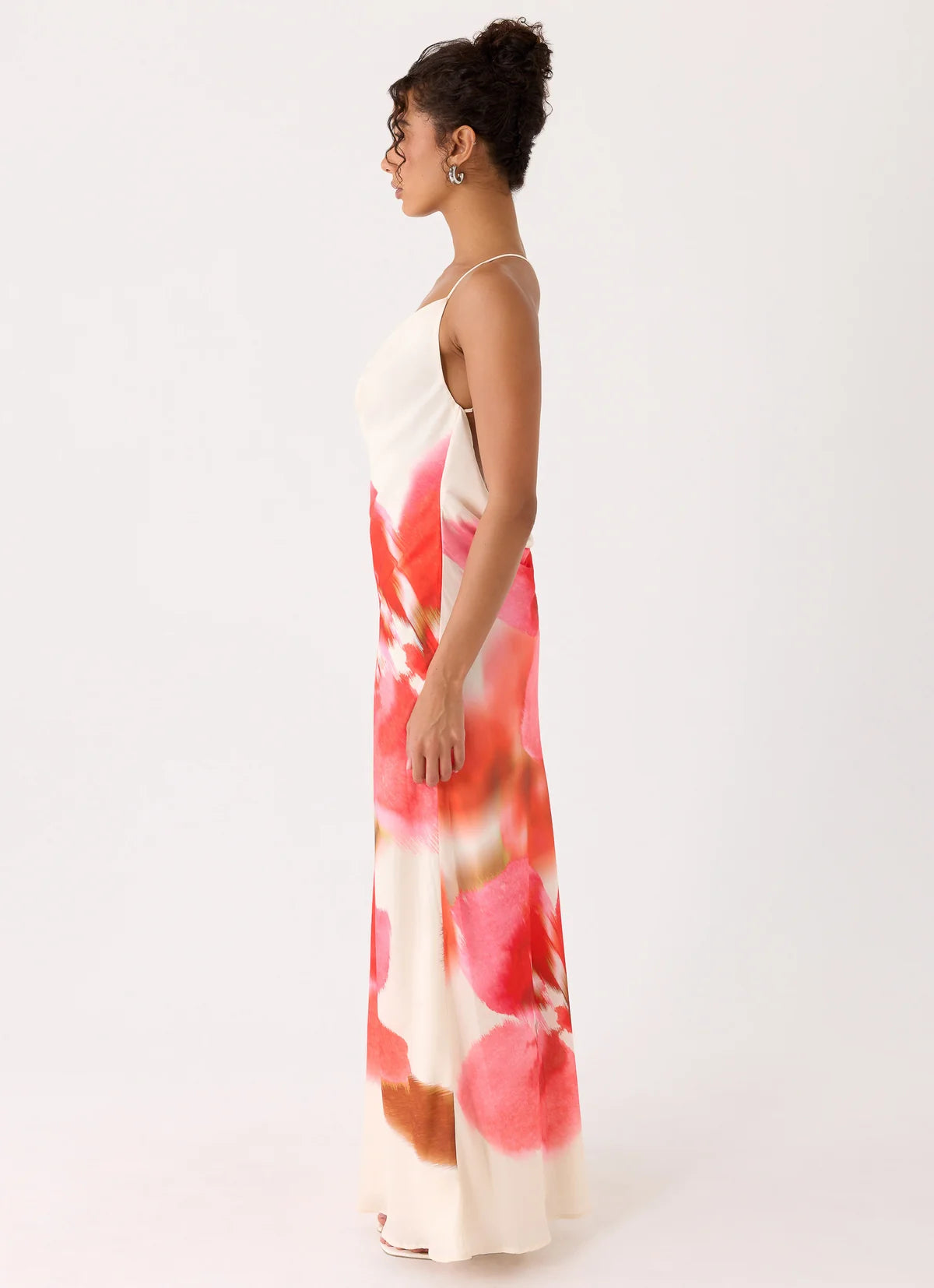 Samya Cowl Maxi Dress in Floral