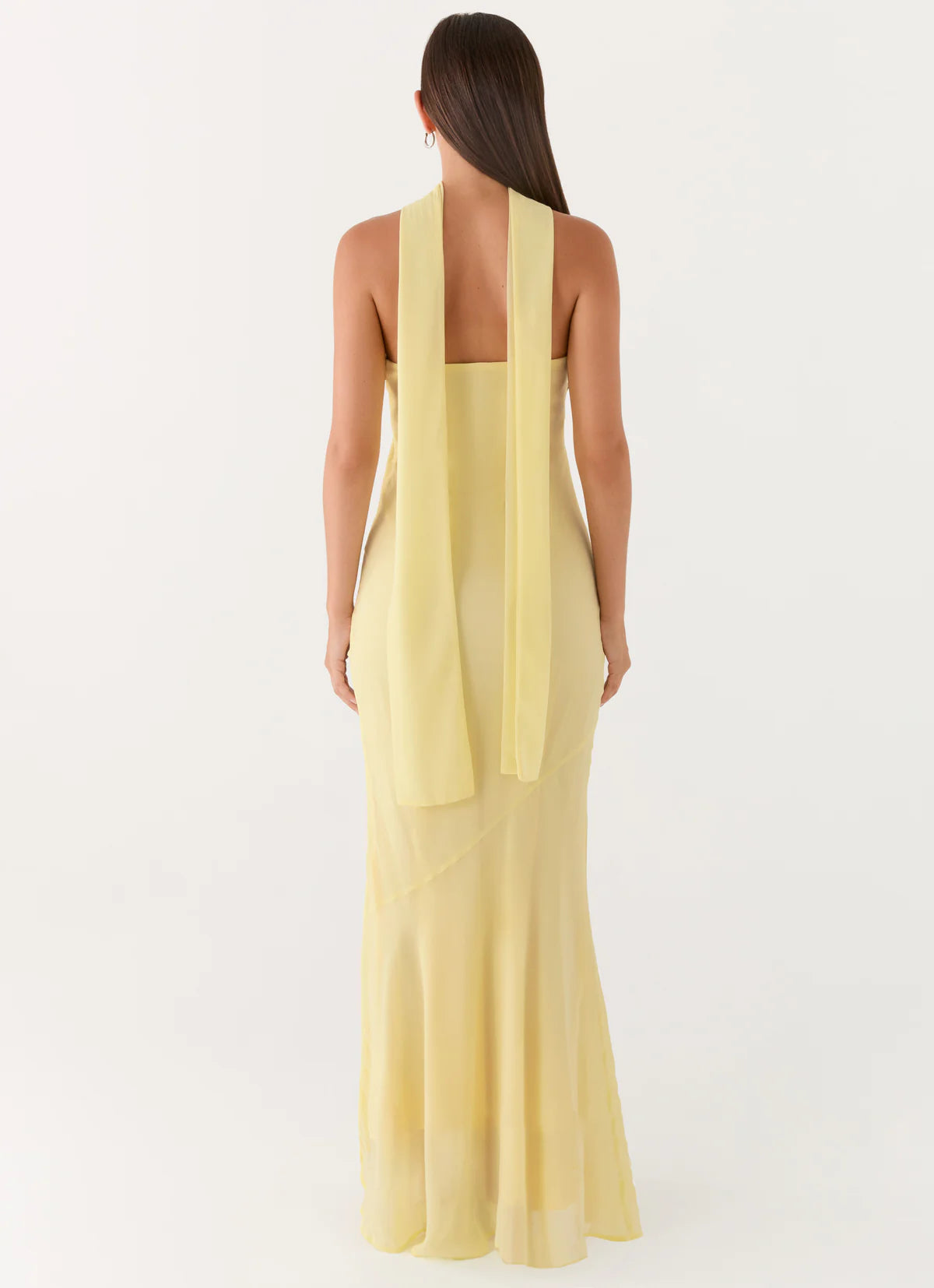 Under The Pagoda Maxi Dress in Yellow