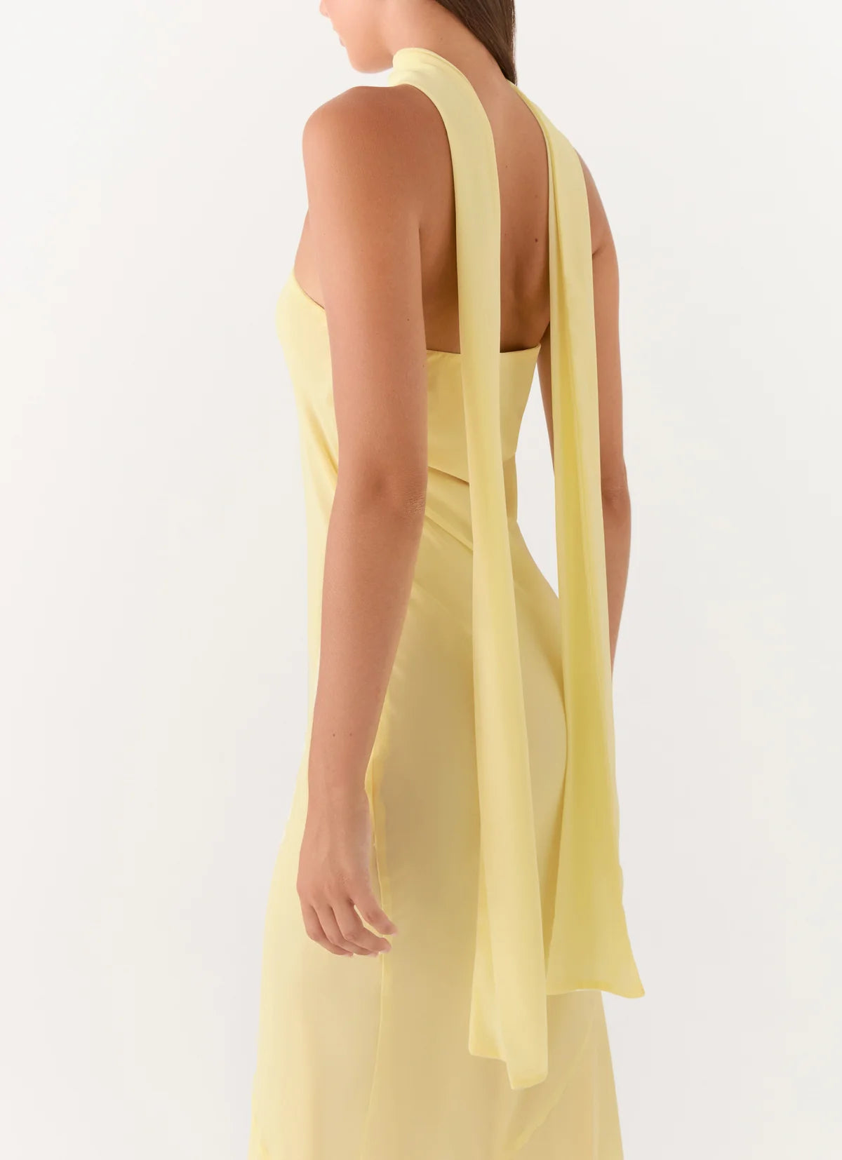 Under The Pagoda Maxi Dress in Yellow
