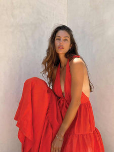 Forever and Always Dress in Tango - Caitlin Crisp