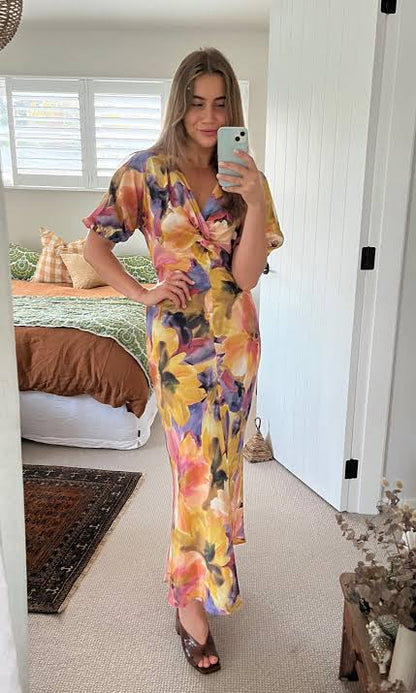Maude Silk Dress