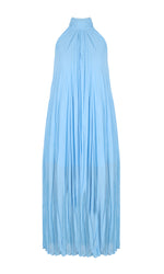 Load image into Gallery viewer, Cascade Crush Gown in Sky Blue - RUBY

