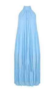 Cascade Crush Gown in Sky Blue - RUBY