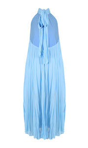 Cascade Crush Gown in Sky Blue - RUBY