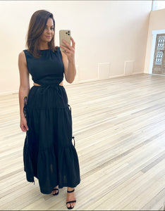 Henriette Maxi in Black - Bec + Bridge