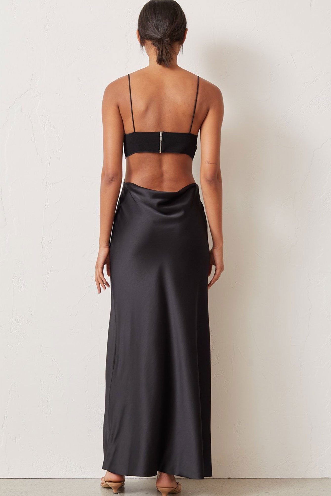 Seraphine Plunge Midi Dress