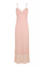 Load image into Gallery viewer, Jasmine Dress in Rose Spot - Hansen and Gretel
