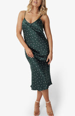 Load image into Gallery viewer, Silk Long Slip Dress in Daisy - Kenzie Silk

