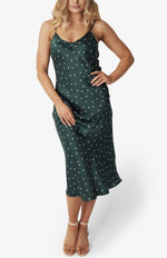Load image into Gallery viewer, Silk Long Slip Dress in Daisy - Kenzie Silk
