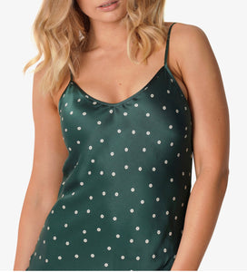 Silk Long Slip Dress in Daisy - Kenzie Silk