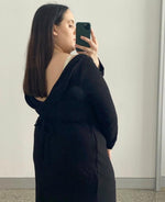 Load image into Gallery viewer, Firebird Cowl Dress - RUBY
