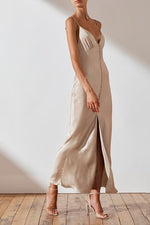 Load image into Gallery viewer, La Lune Bias Slip in Gold - Shona Joy
