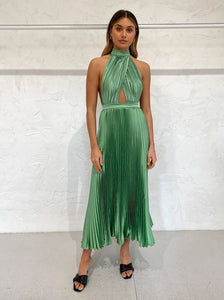 Renaissance Gown in Sea Green - L'IDEE