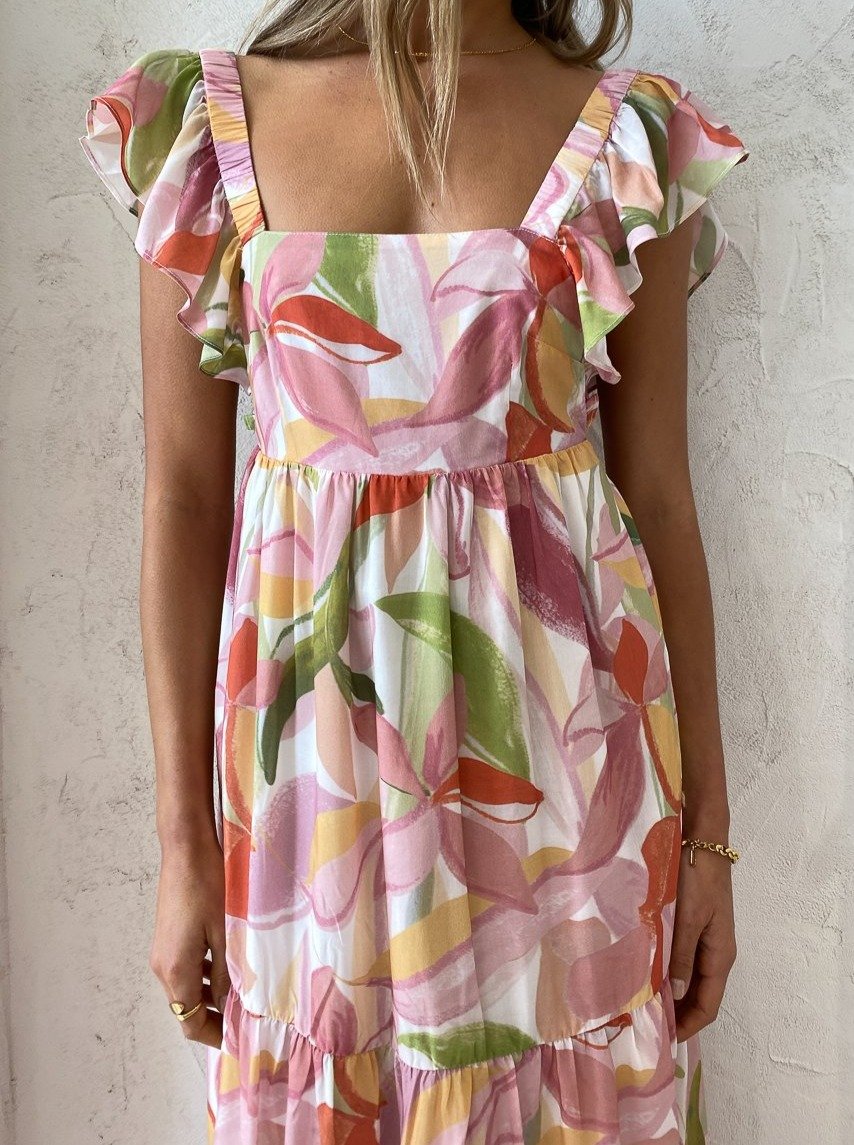 Carmela Dress in Tutti Frutti