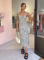 Load image into Gallery viewer, Camelia Dress in Confetti Floral - Ownley
