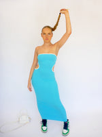 Load image into Gallery viewer, Lola Maxi in Blue - I Am Delilah
