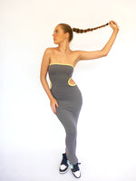 Load image into Gallery viewer, Lola Maxi in Charcoal - I Am Delilah
