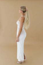 Load image into Gallery viewer, Lulu Gown in Light Champagne - HNTR the label
